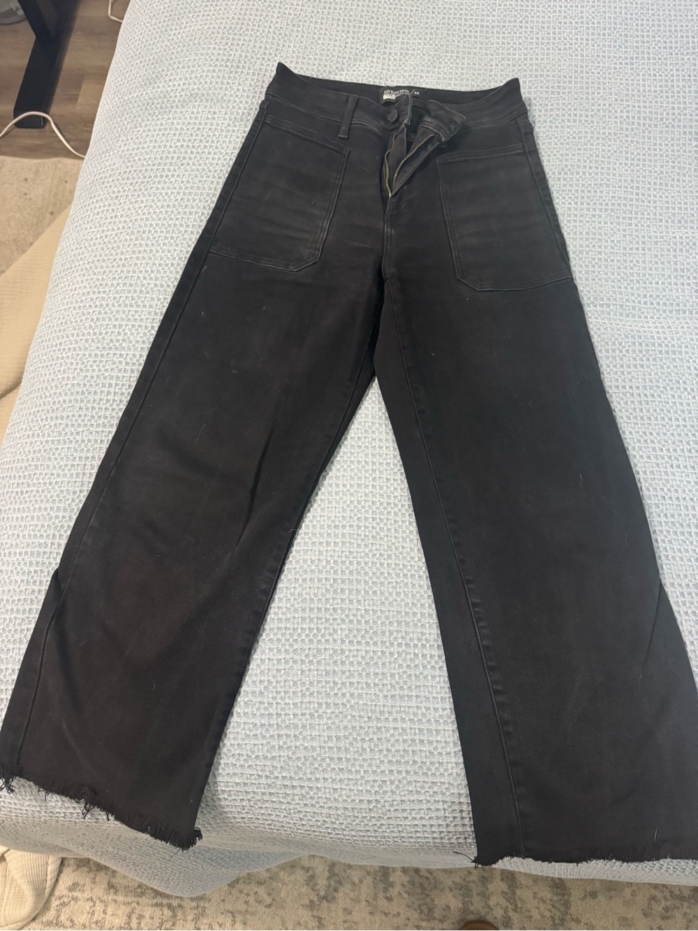 Just Black Women's Black Wide Leg Jeans